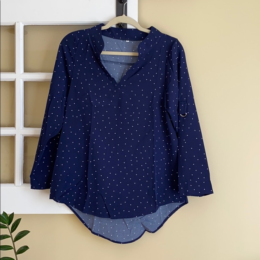 Polka dot top
